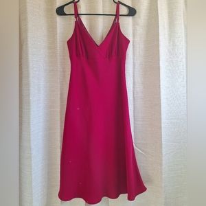 SOLD! Evan Picone Raspberry pink cocktail dress